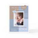 Joy In Our Hearts Baby Announcement Card