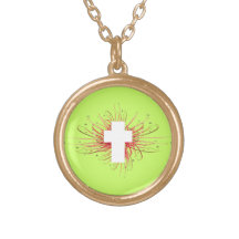 JOY! in the Cross Personalized Necklace