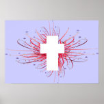 JOY! in the Cross Print