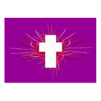 JOY! in the Cross Tract Card / Business Card Template