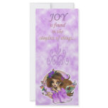 "JOY" Inspirational Angel Bookmarker (Rack Card)