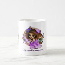 "Joy" Inspirational Angel Mug mugs