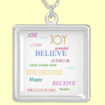 "JOY" Law of Attraction necklaces