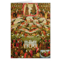 Joy of all who Sorrow Virgin, 1707 Greeting Cards