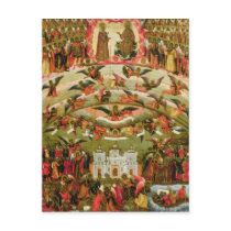 Joy of all who Sorrow Virgin, 1707 Post Card