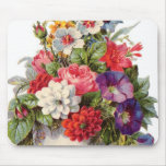 Joy of flowers mouse pad