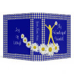 Joy of Living Daisies 1.5 inch Binder
