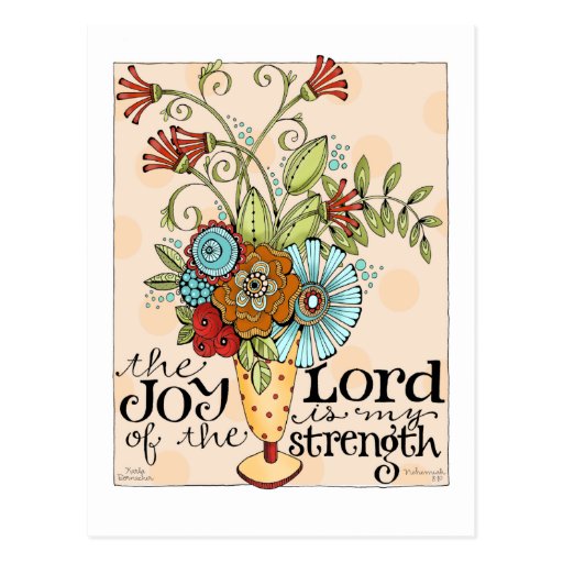 Joy of the Lord - Postcard