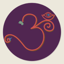 Joy Om Sticker