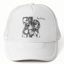 Joy & Pain Hat by illyria727 Joy & Pain Hat