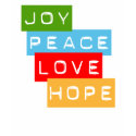 Joy Peace Love Hope T-shirt