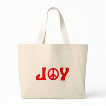 Joy Peace Sign bags by groovy_christmas Joy Peace Sign bags
