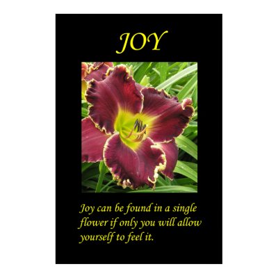 Joy Print by Mike144mann