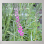 Joy Quote Art Print