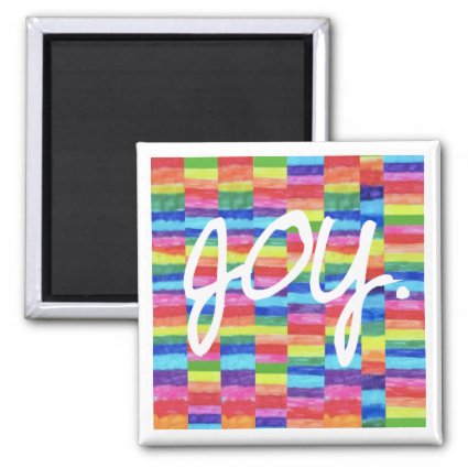 Joy Rainbow Magnet