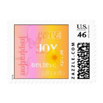 Joy Rising Pastel Postage