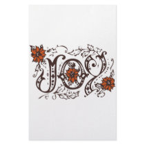 Joy stationery by BrandyHouse Joy stationery