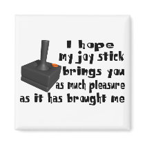 Joy Stick Pleasure Fridge Magnet