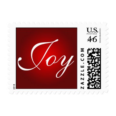 Joy This Christmas Postage Stamp