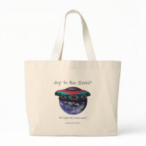 Joy to the World Christmas Sweater Tote Bag