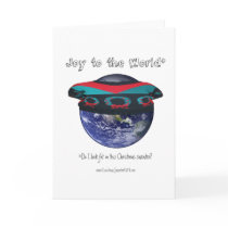 Joy to the World Christmas Sweater Greeting Cards