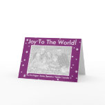 JOY TO THE WORLD Customizable My Dog Votes Card