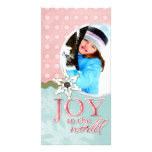 Joy to the World Customized Photo Card
