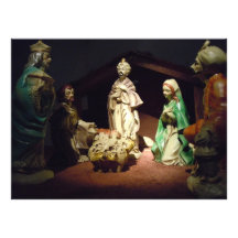 Joy To The World - Nativity Custom Invitation