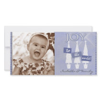 Joy to the World photo card template photo cards