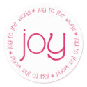 Joy to the World sticker