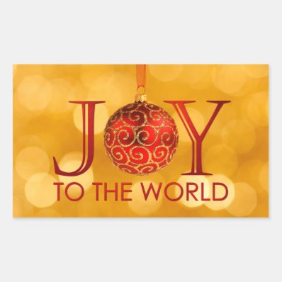 Joy to the World Sticker