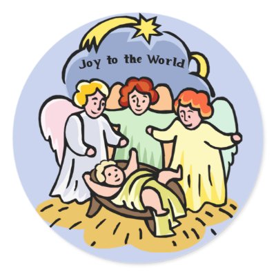 Joy to the World stickers by tshirtfun