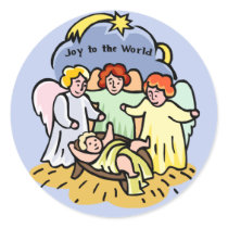 Joy to the World stickers by tshirtfun Joy to the World stickers
