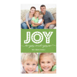 Joy To You Holiday Photo Card photo cards