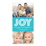 Joy To You Holiday Photo Card photo cards