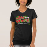 Joy World Blah Blah Ladies Twofer Sheer T-Shirt t-shirts