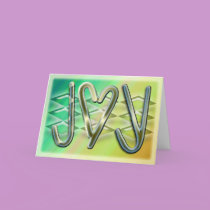 "Joy" Yellow Tone Card