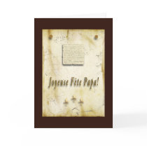 Joyeuse Fête Papa! cards