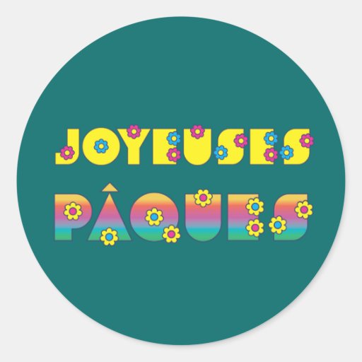 Joyeuses Pâques Sticker