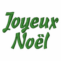 Joyeux Noel Embroidered Shirt embroidered shirts