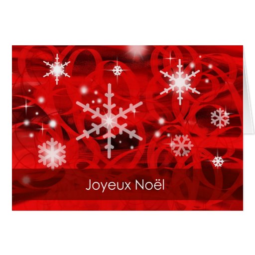 Joyeux Noël-French Card | Zazzle
