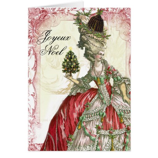 Joyeux Noel Greeting Card | Zazzle