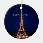 JOYEUX, NOEL  (MERRY CHRISTMAS) ORNAMENT