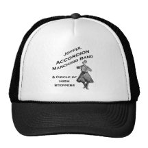 Joyful Accordion Marching Band Mesh Hats