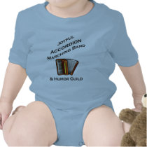 Joyful Accordion Marching Band Romper