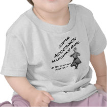 Joyful Accordion Marching Band T-shirts