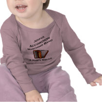 Joyful Accordion Marching Band Tee Shirts