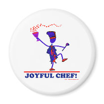 Joyful Chef magnets