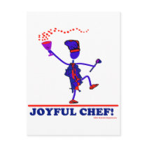 Joyful Chef postcards