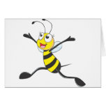 Joyful Female Bee Cards